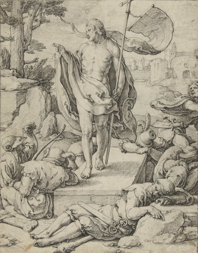 The Resurrection by Lucas van Leyden